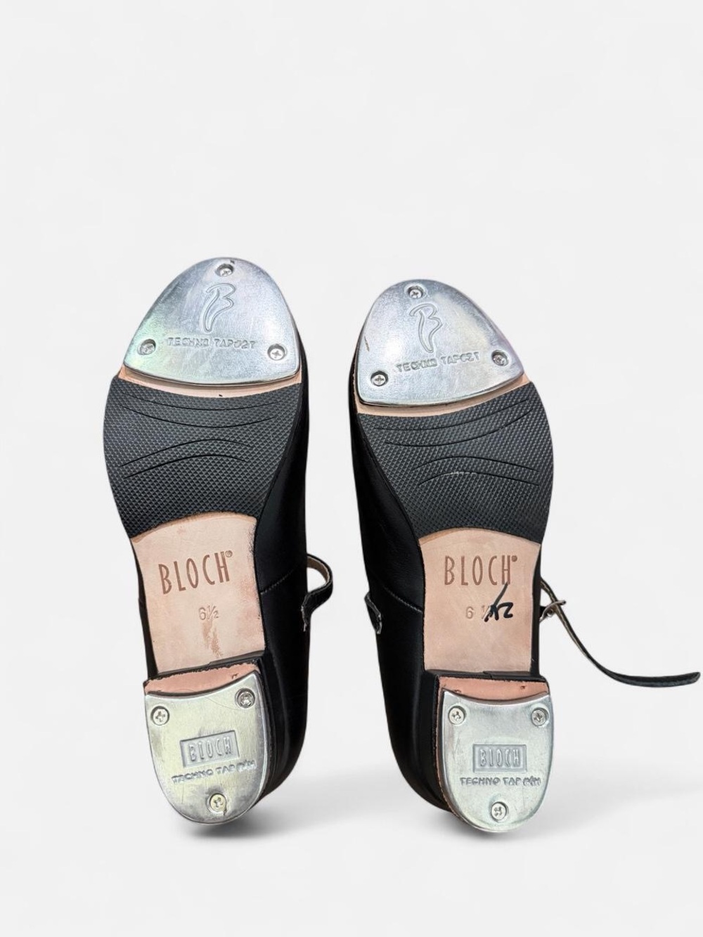 Bloch Black Leather Women's Tap Heels